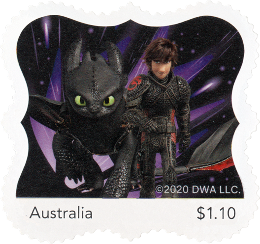 Australia 2020 personalizerd stamp
